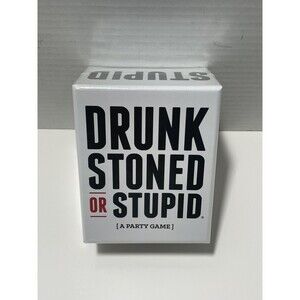 Drunk Stoned or Stupid [A Party Game] - Adult Game. Sealed, New